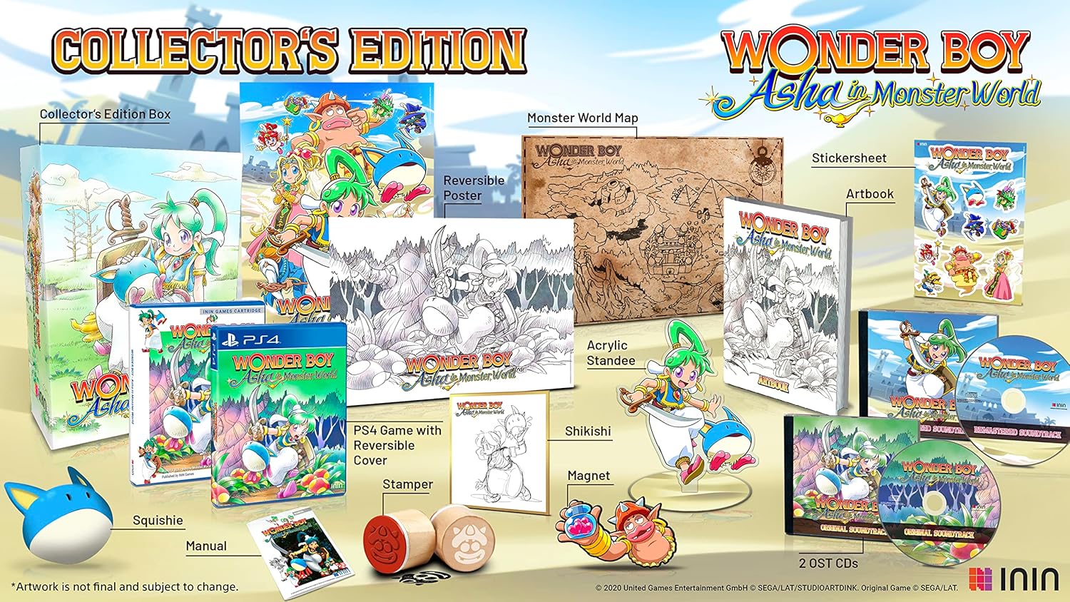 Limited Collector's Edition | Wonder Boy: Asha in Monster World | Nintendo Switch