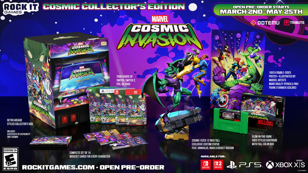 Limited Collector's Edition | MARVEL Cosmic Invasion | Playstation 5