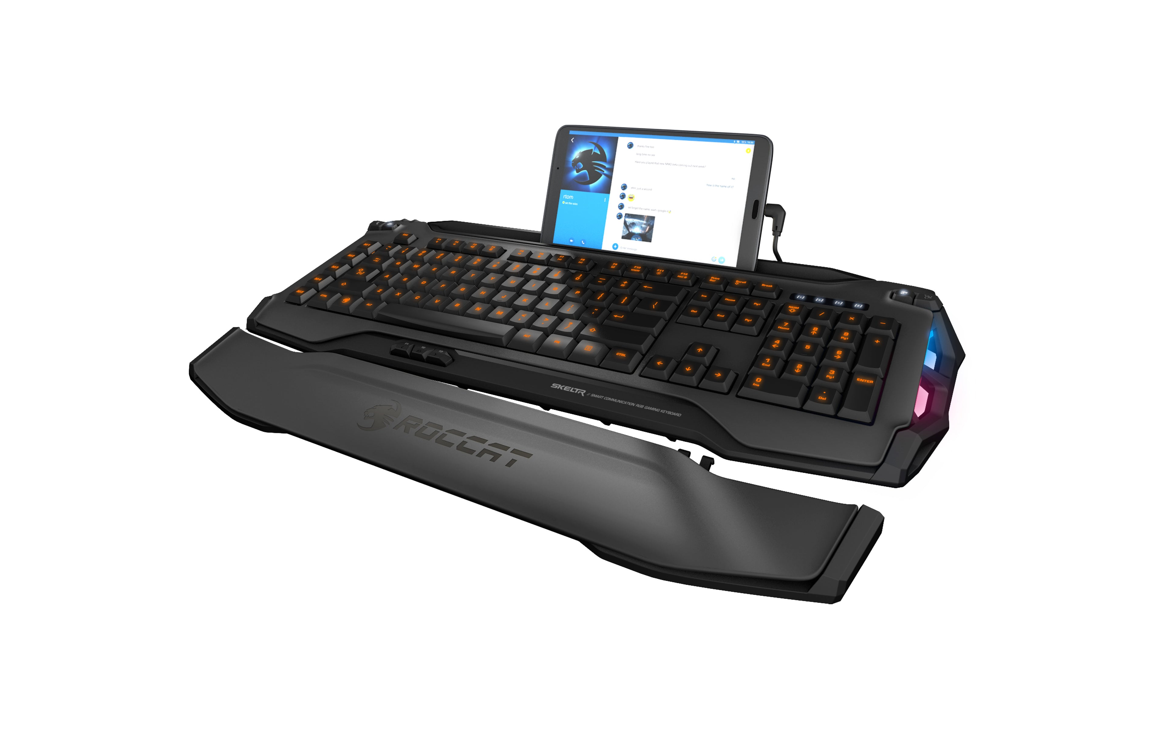 ROCCAT Skeltr | Smart Communication RGB Gaming Keyboard
