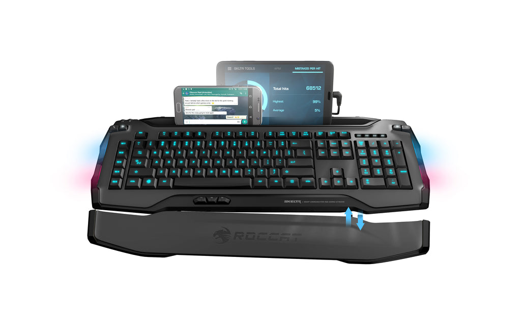 ROCCAT Skeltr | Smart Communication RGB Gaming Keyboard