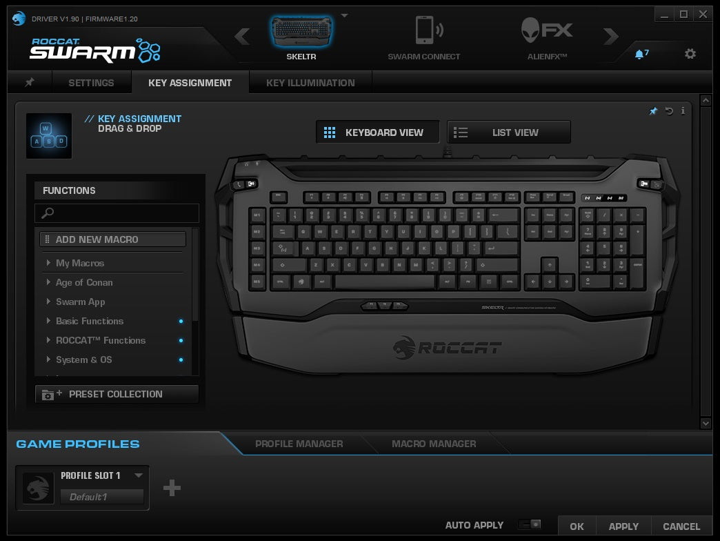 ROCCAT Skeltr | Smart Communication RGB Gaming Keyboard