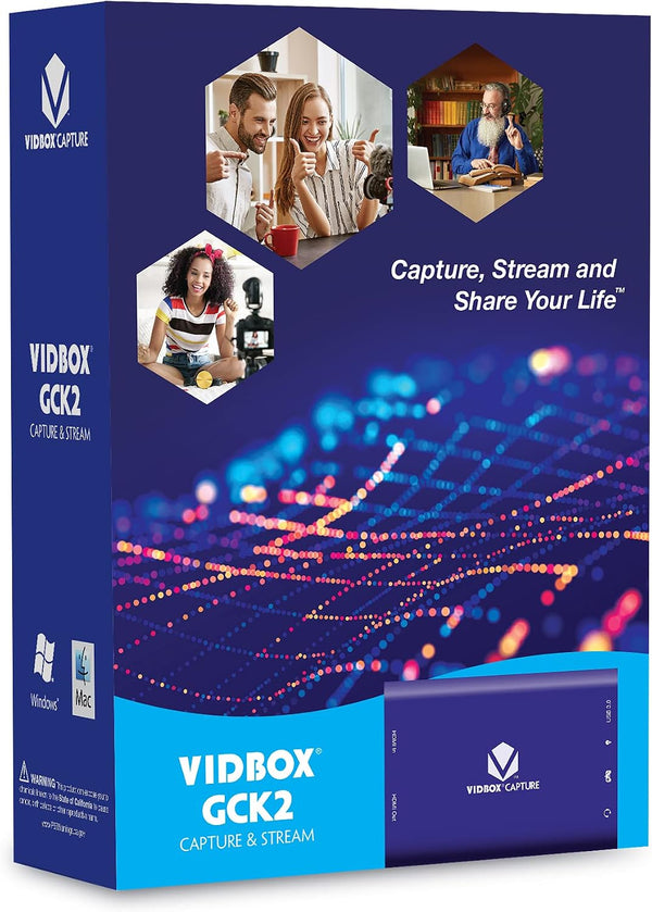 VIDBOX | GCK2 Capture and Live Stream