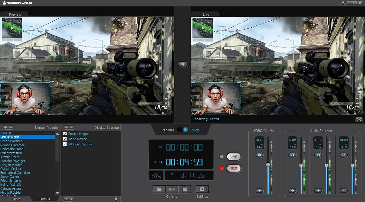 VIDBOX | GCK2 Capture and Live Stream
